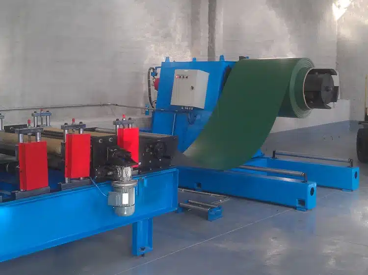 5Ton Hydraulic Decoiler For IBR Sheet Roll Forming Machine 1.1