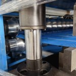 Corrugated Metal Panel Roll Forming Machine embossing rollers