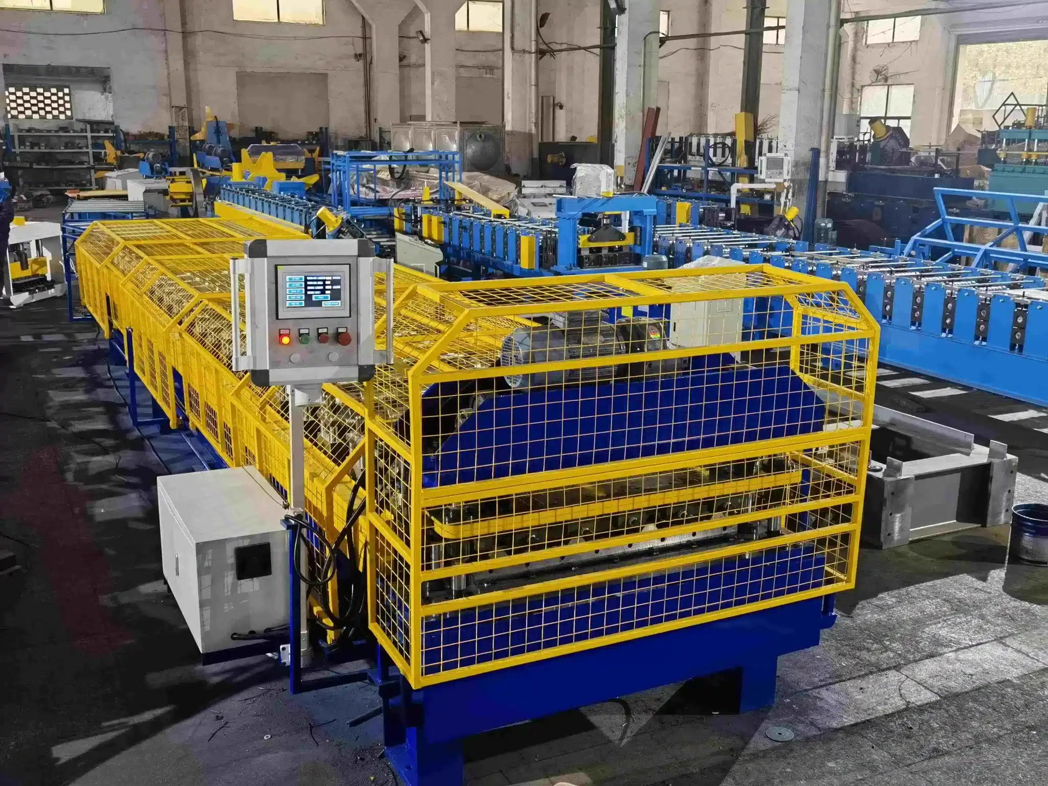 PBR Panel Roll Forming Machine