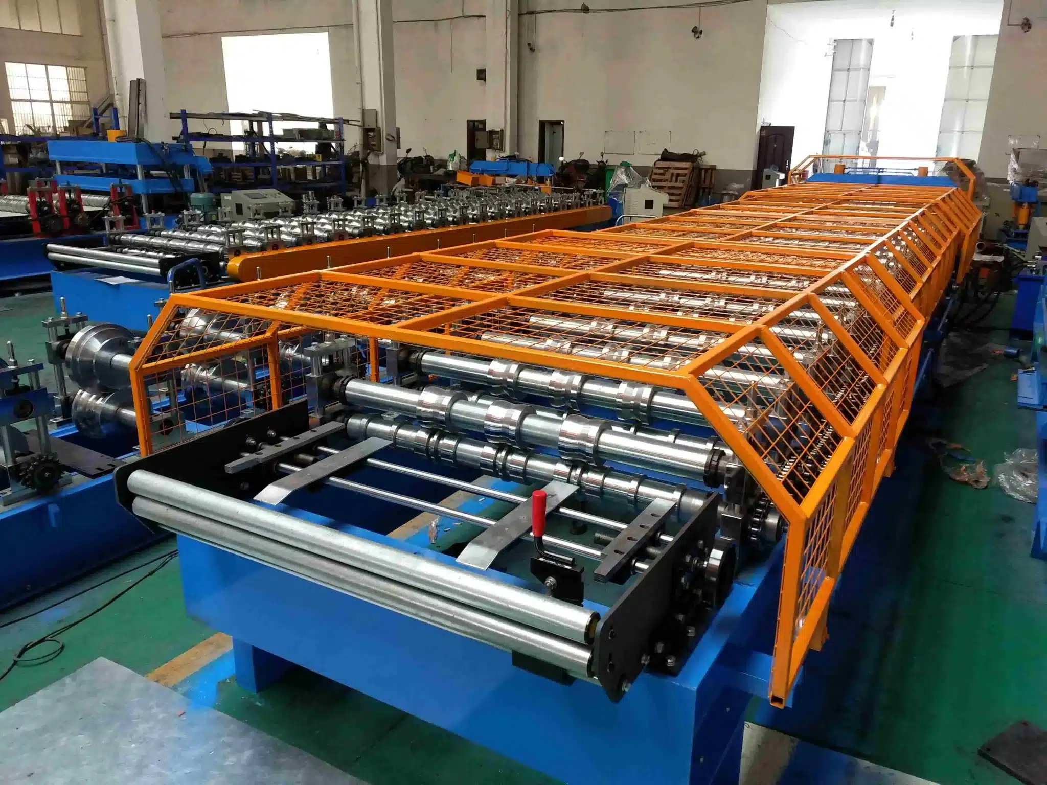 R Panel Roll Former Feeder