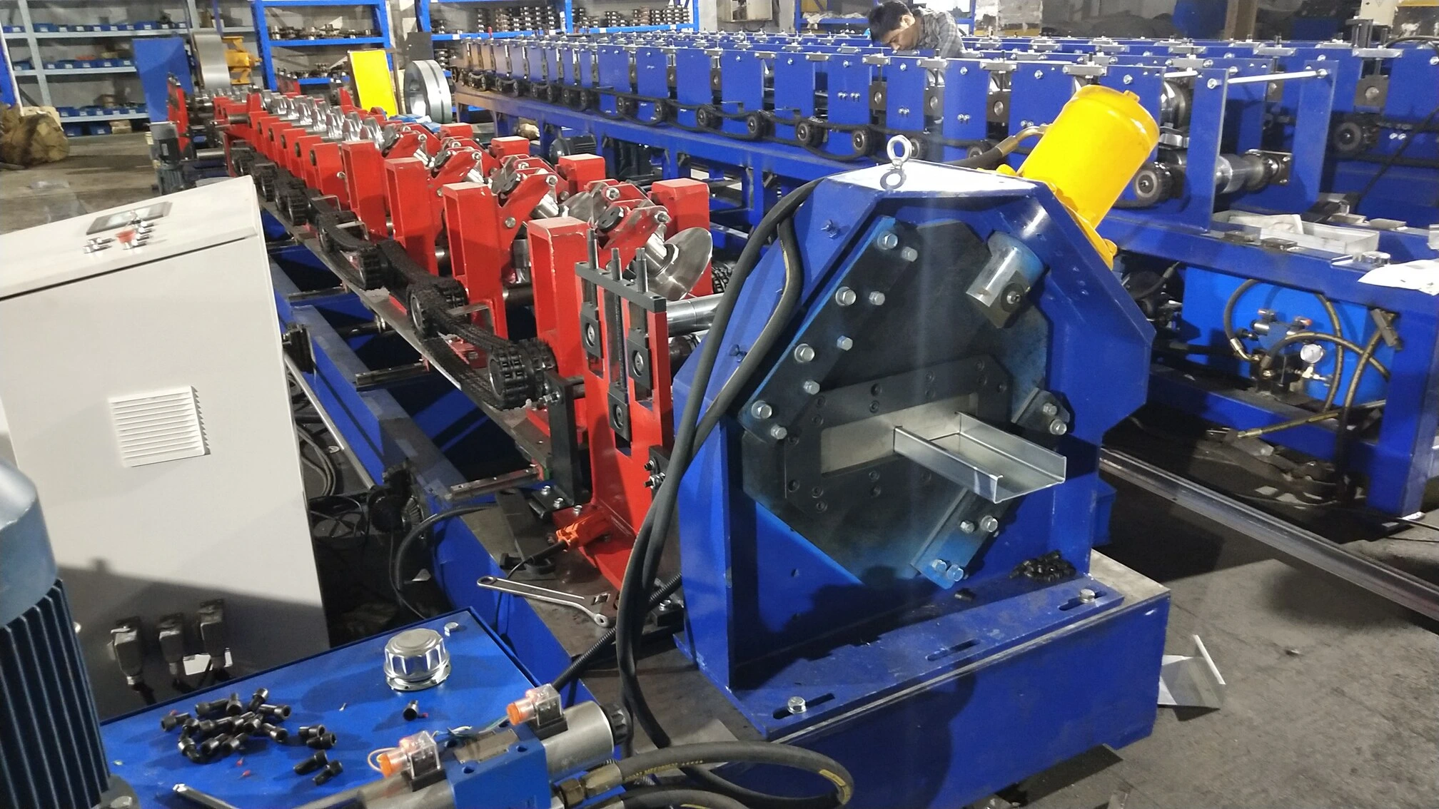 c purlin machine cutter