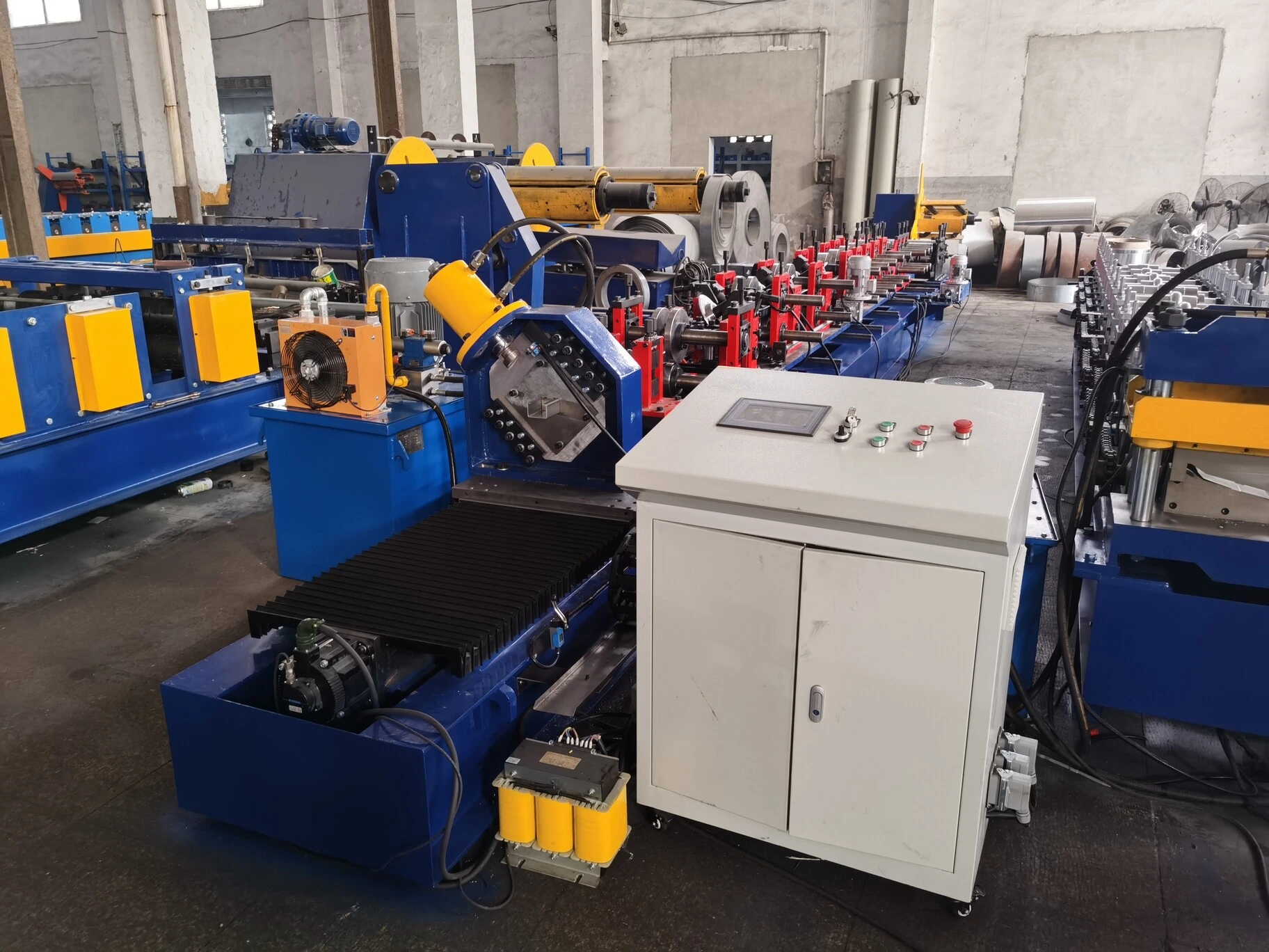 c purlin roll forming machine