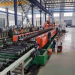cable tray machine feeder and roll forming
