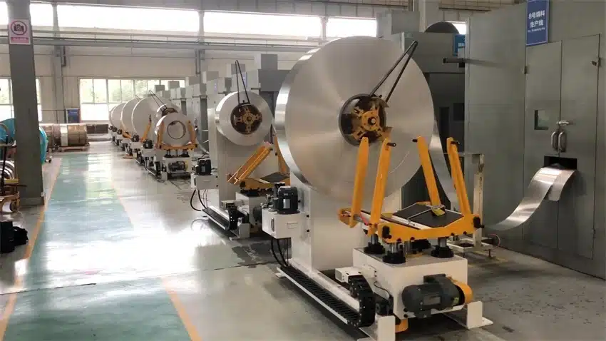 roll forming machine uncoiler