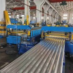 Custom orb roll forming machine by Beli RollForming showing modular roll forming station and PLC control panel