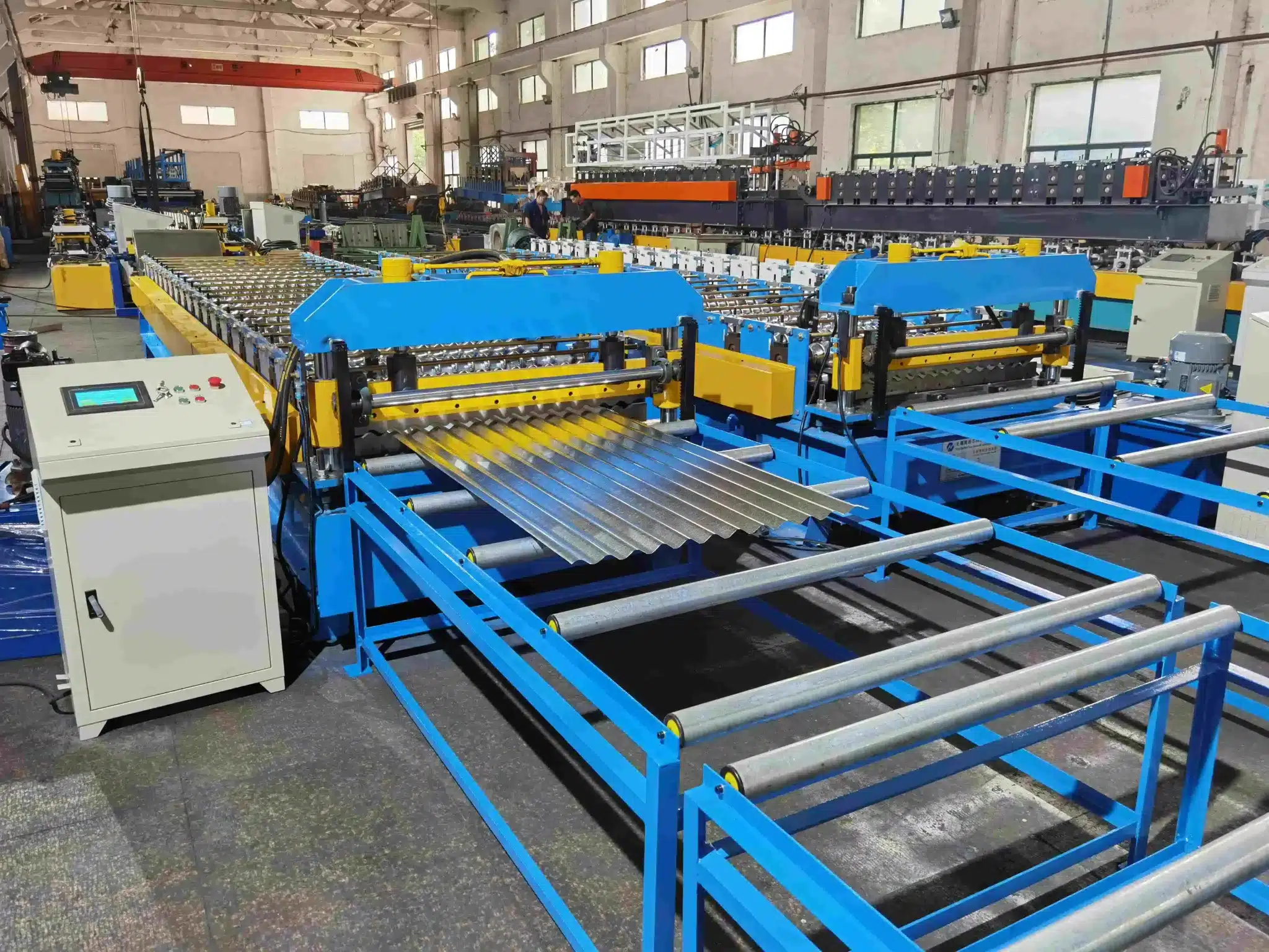 custom orb sheet roll forming machine