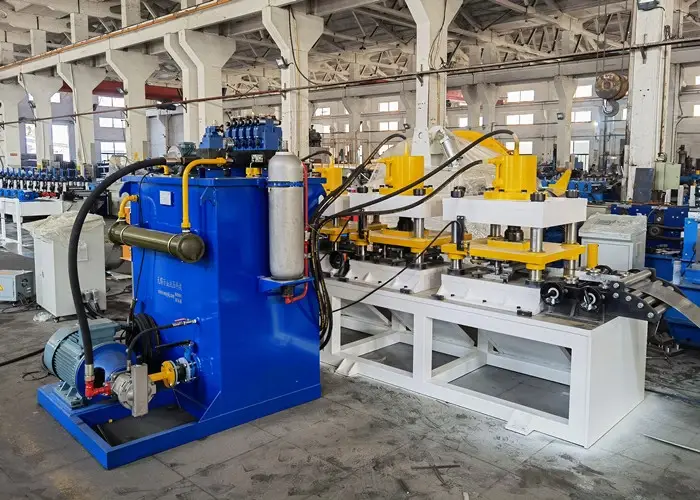 z purlin roll forming machine puncer