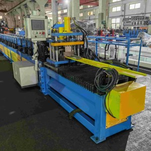 C Channel Roll Forming Machine Full view of high-speed c channel roll forming machine by Beli RollForming factory.