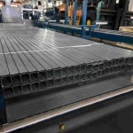 Precision-formed C Stud profile showing dimensional accuracy, confirming the quality output of the C Stud Roll Forming Machine.