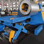 10 Ton Hydraulic Uncoiler and Leveler component for Beli RollForming Double Layer Roll Forming Machine.