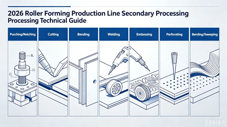 Secondary Operations in the Roll Forming Line- 2026 Technical Guide