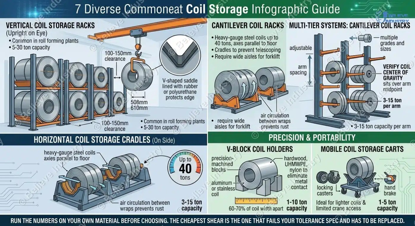 7 rack systems to prevent coil damage