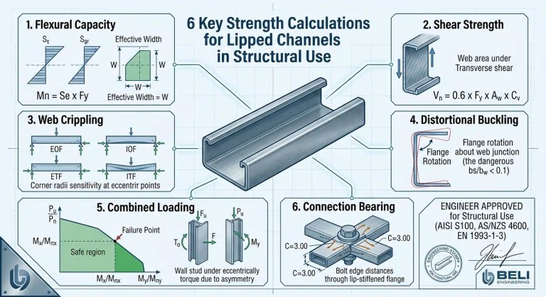 Lipped Channel Roll Forming Machine_ 6 Strength Calculations for Structural Use