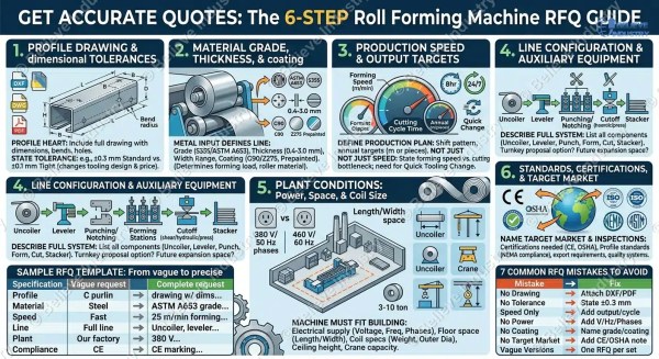 roll forming machine rfq six step guide