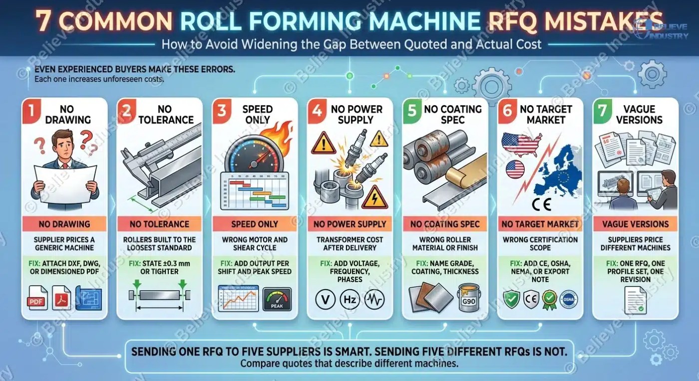 sample roll forming machine rfq template